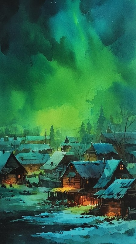 аура над селом