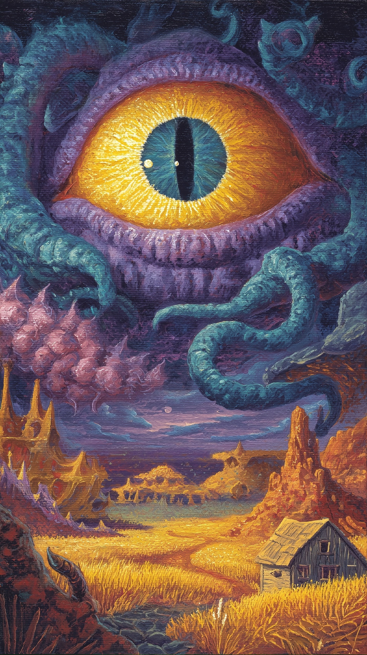 глаз из серии календарей миры говарда лавкрафта