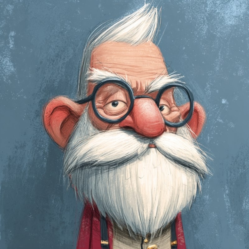 мужик с бородой