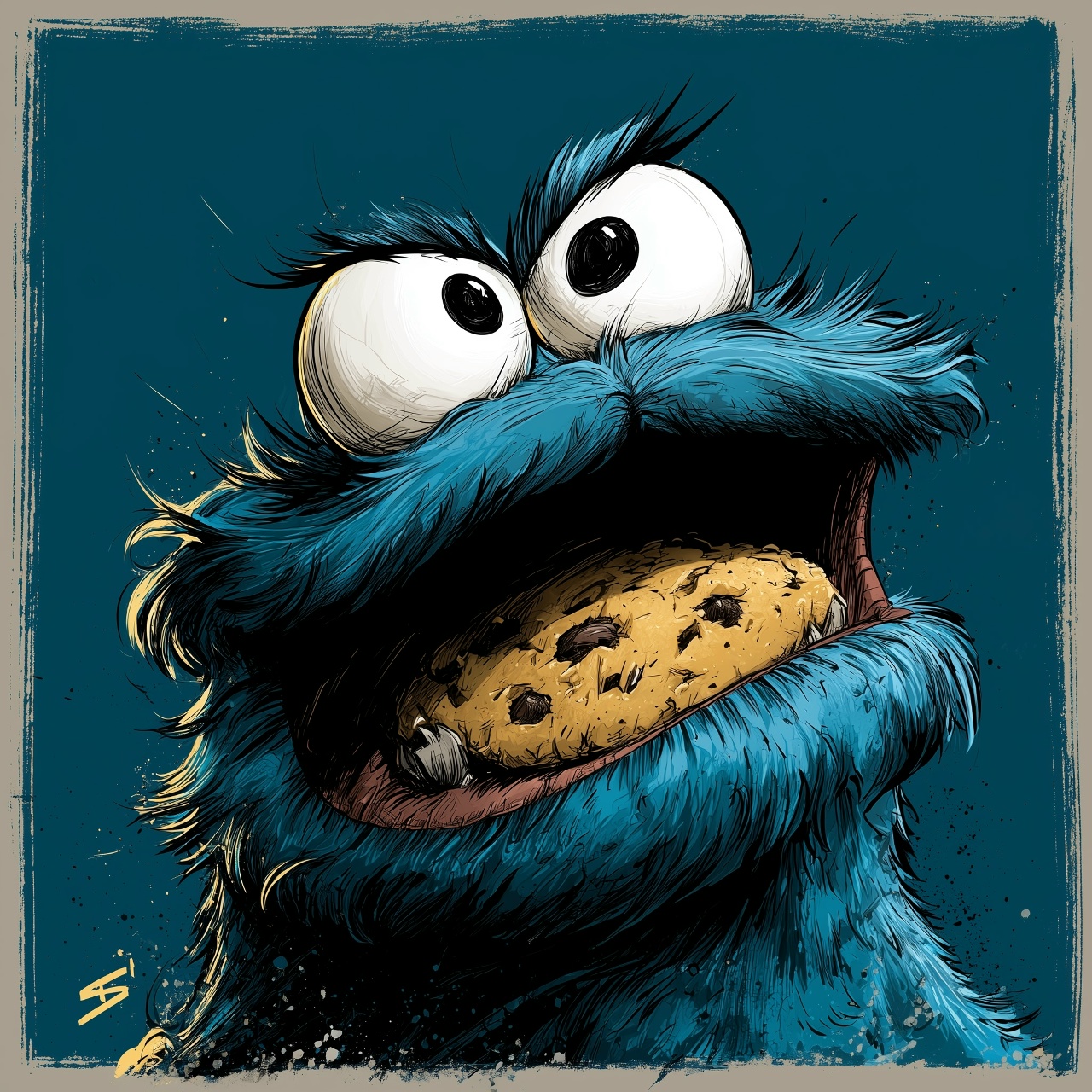 печеньковый монстр