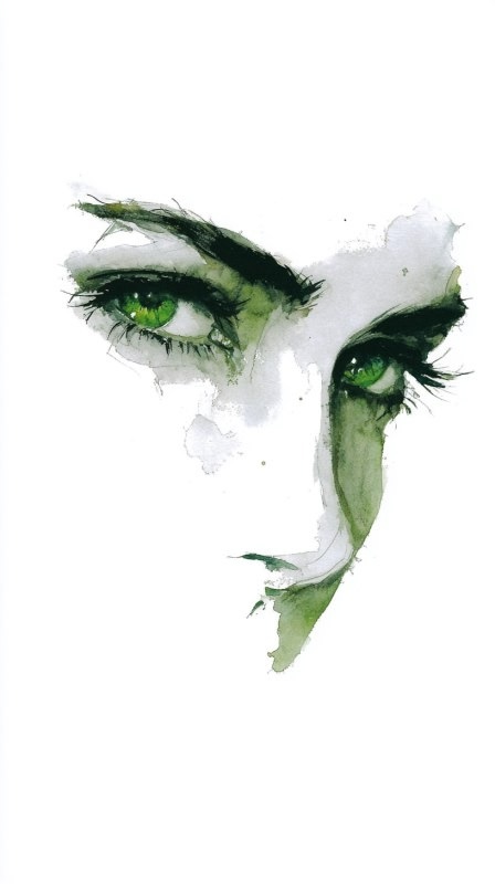 зеленые глаза