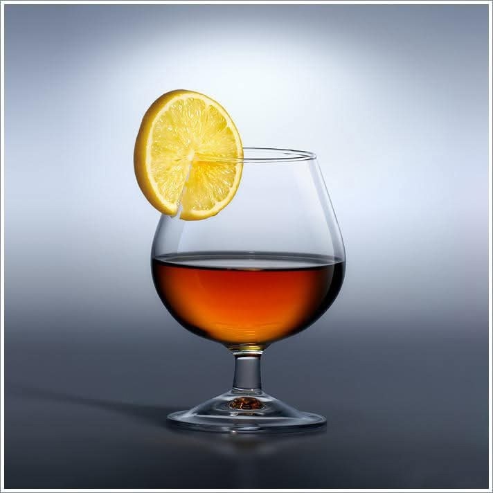 коньяк с лимоном