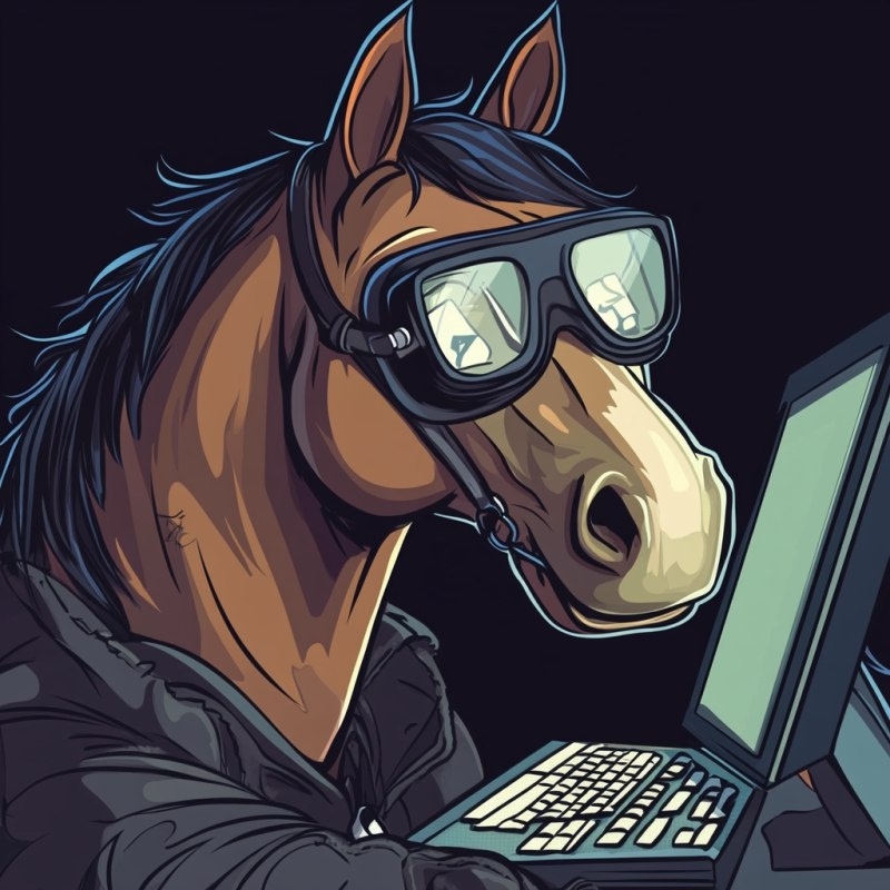 лошадь - программист