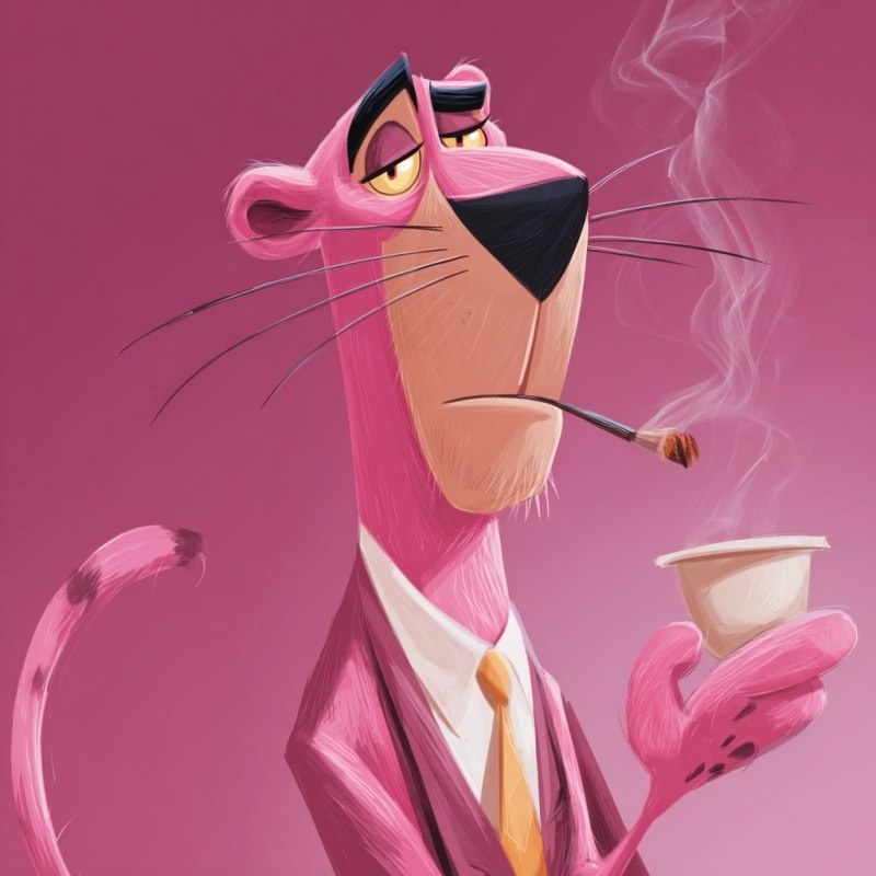 розовая пантера