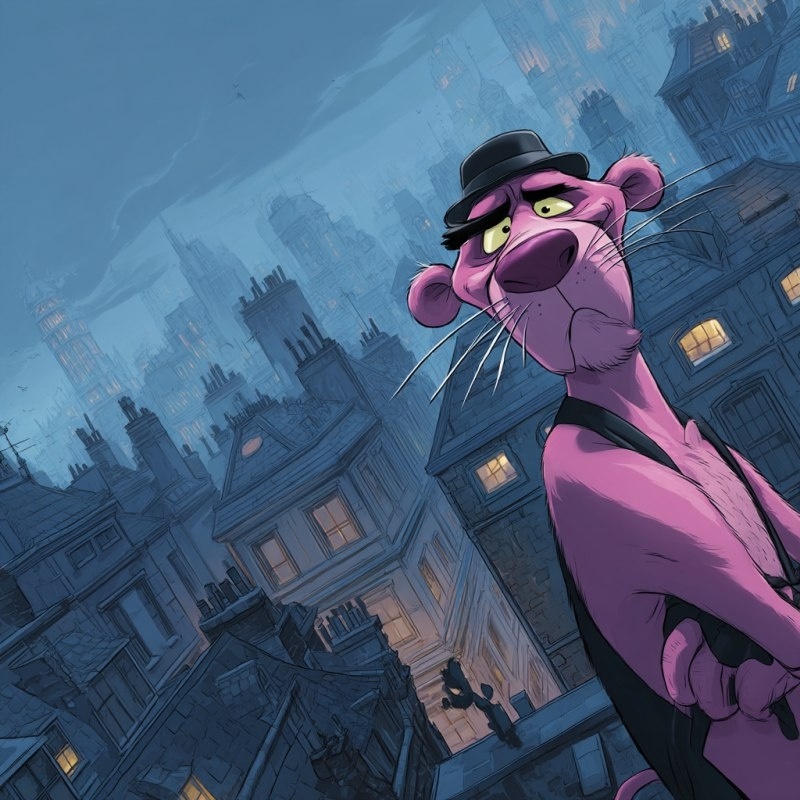 розовая пантера