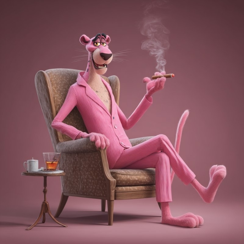 розовая пантера